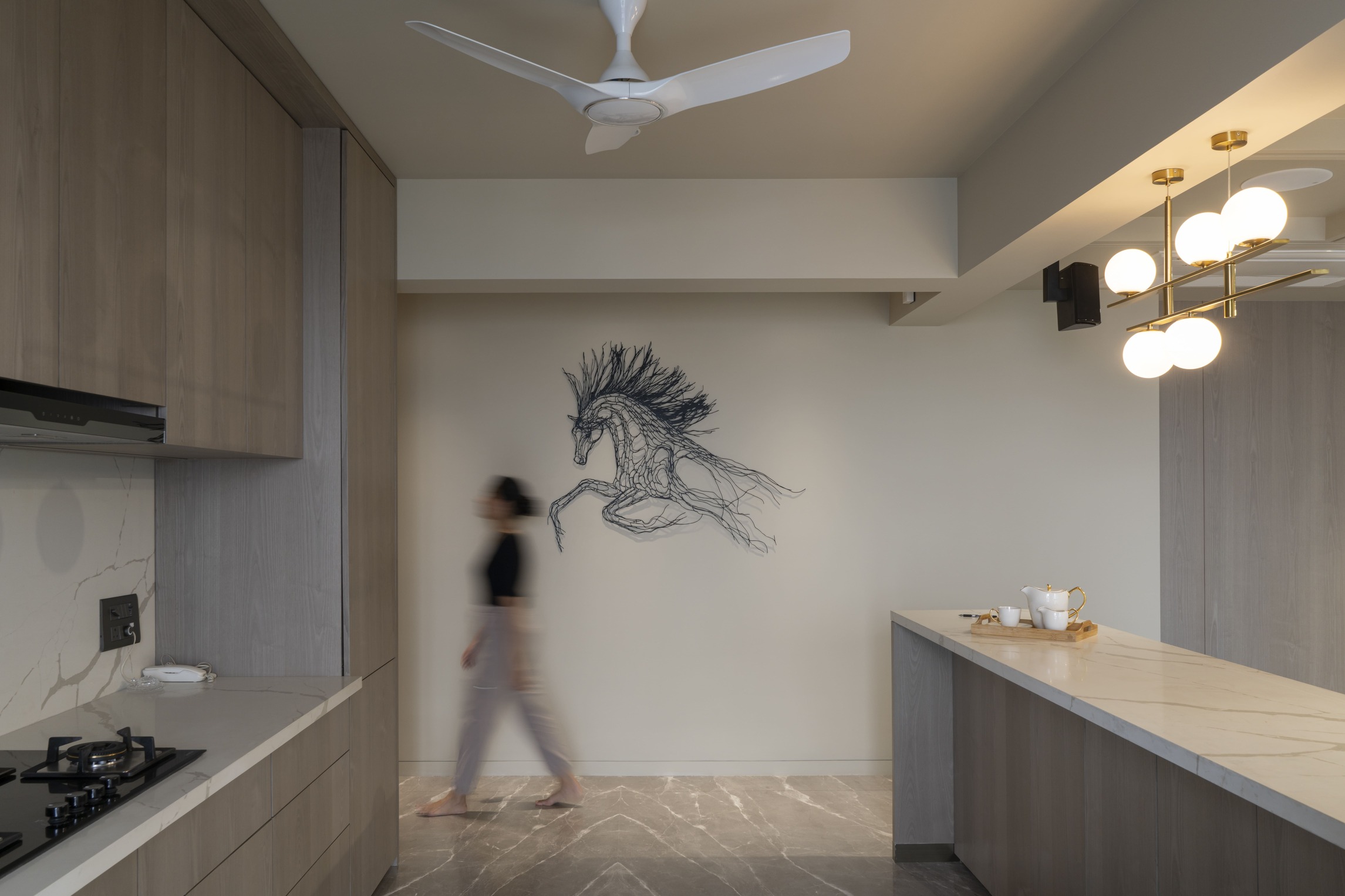 Elegant dining room interior